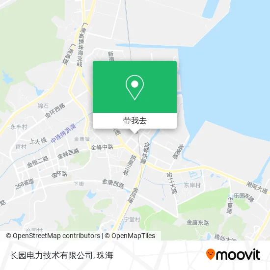 长园电力技术有限公司地图