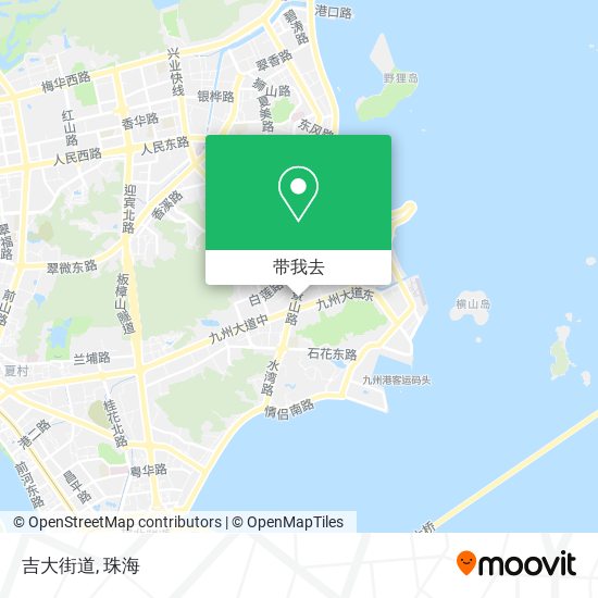 吉大街道地图