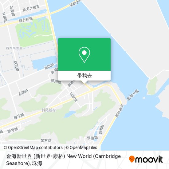 金海新世界 (新世界•康桥) New World (Cambridge Seashore)地图