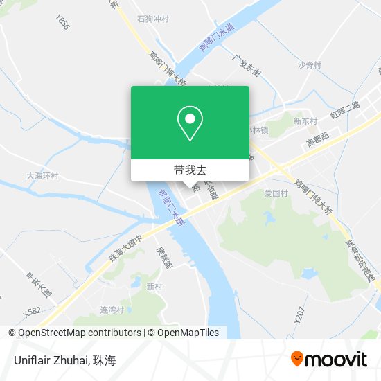 Uniflair Zhuhai地图