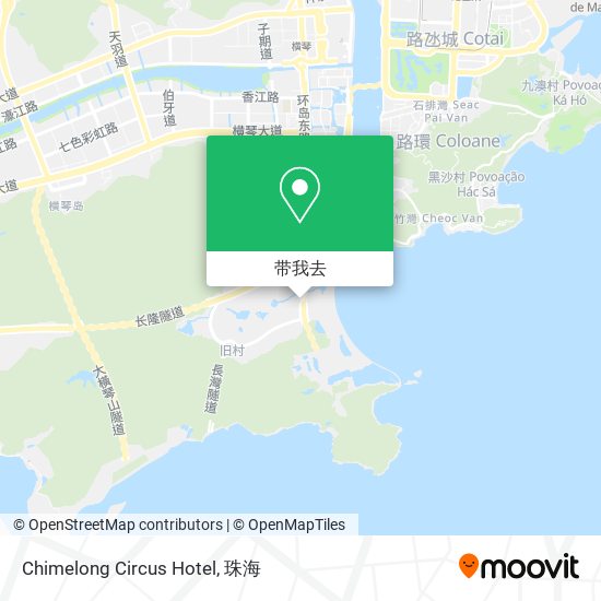 Chimelong Circus Hotel地图