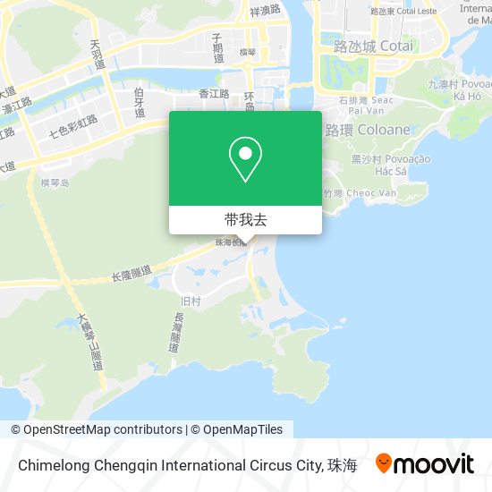 Chimelong Chengqin International Circus City地图