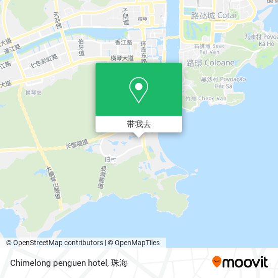 Chimelong penguen hotel地图