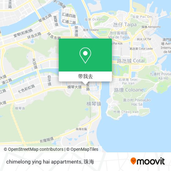 chimelong ying hai appartments地图