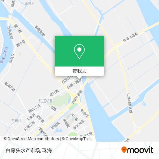 白藤头水产市场地图