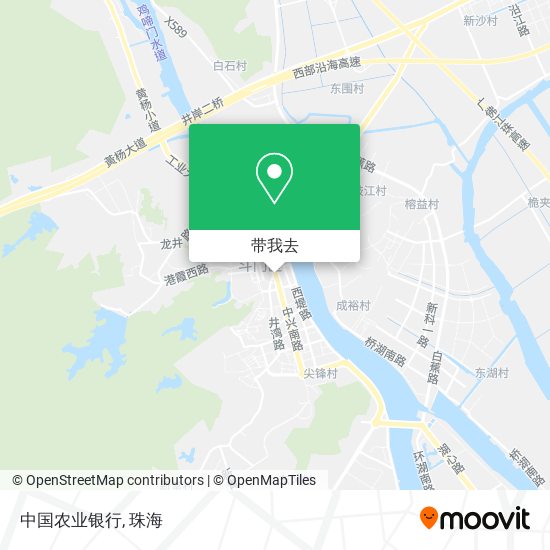 中国农业银行地图
