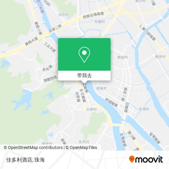 佳多利酒店地图