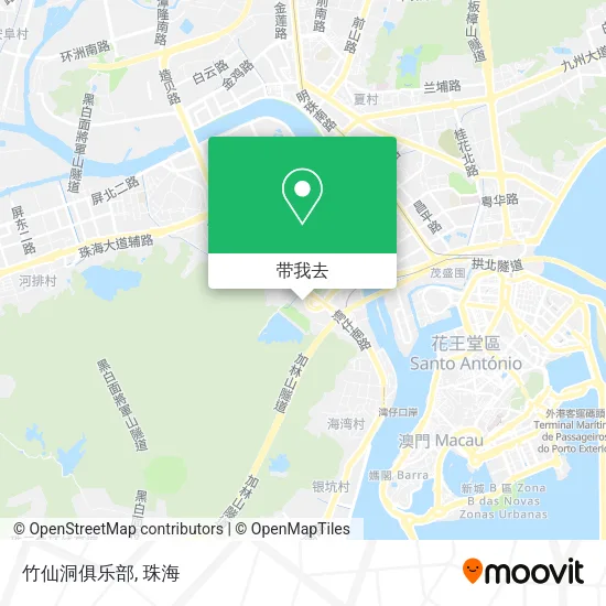 竹仙洞俱乐部地图