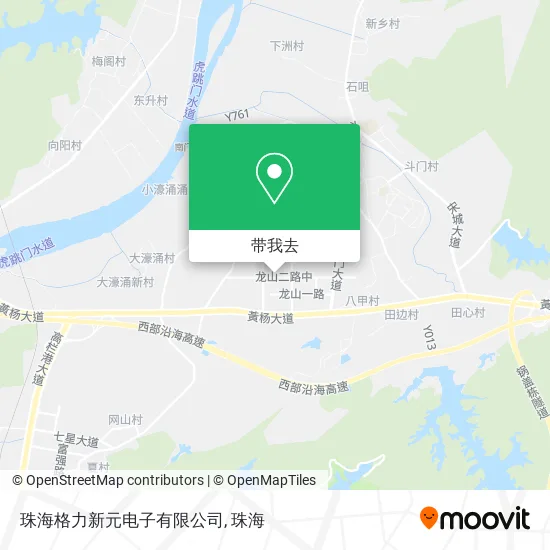 珠海格力新元电子有限公司地图