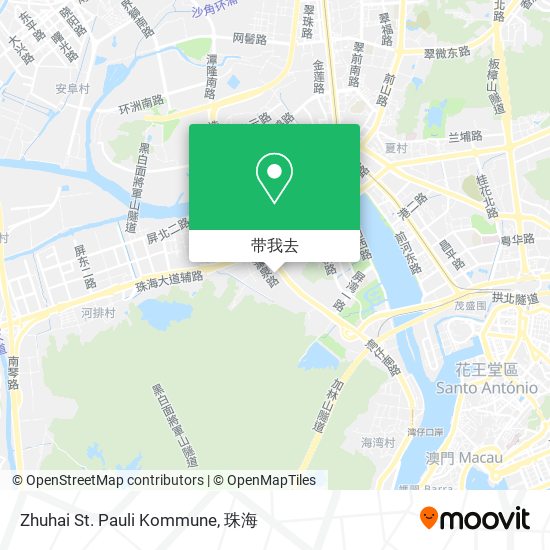 Zhuhai St. Pauli Kommune地图