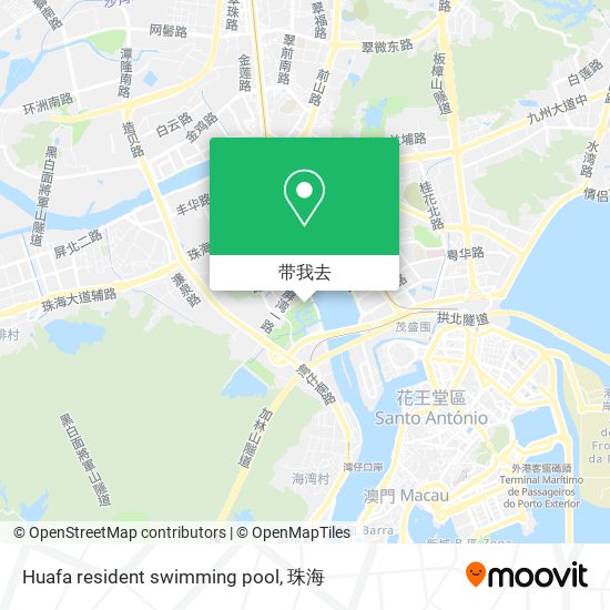 Huafa resident swimming pool地图