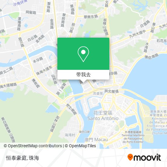 恒泰豪庭地图