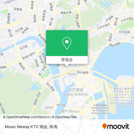 Music Neway KTV 潮会地图