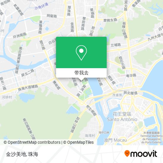 金沙美地地图