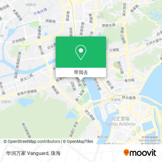 华润万家 Vanguard地图