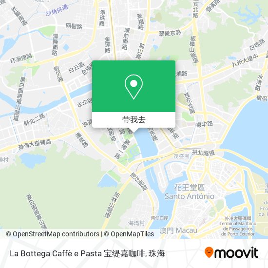 La Bottega Caffè e Pasta 宝缇嘉咖啡地图