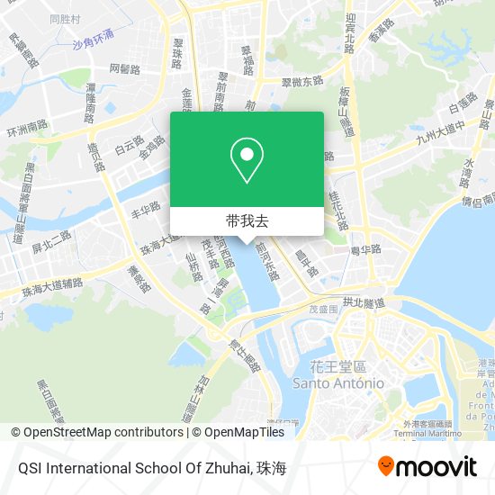 QSI International School Of Zhuhai地图