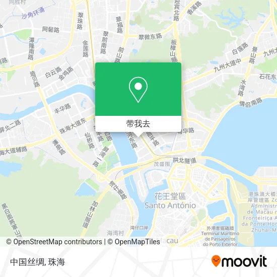 中国丝绸地图