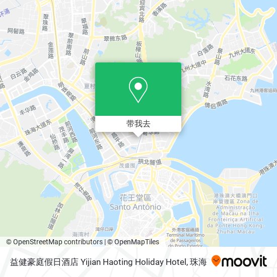 益健豪庭假日酒店 Yijian Haoting Holiday Hotel地图