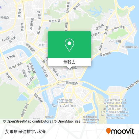 艾爾康保健推拿地图