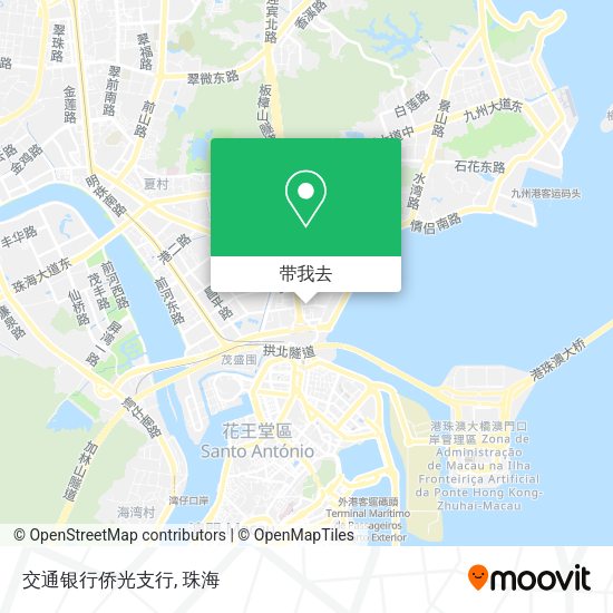 交通银行侨光支行地图