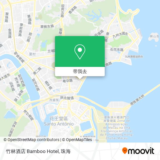 竹林酒店 Bamboo Hotel地图