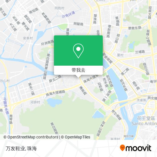 万发鞋业地图