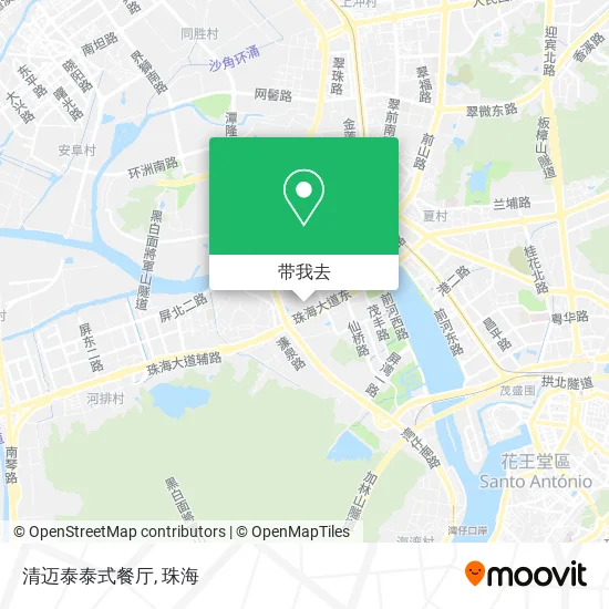 清迈泰泰式餐厅地图