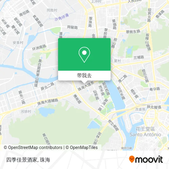 四季佳景酒家地图