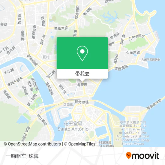 一嗨租车地图
