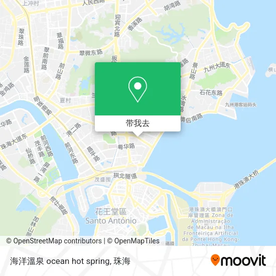 海洋溫泉 ocean hot spring地图