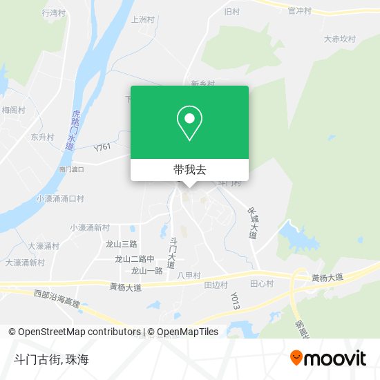 斗门古街地图