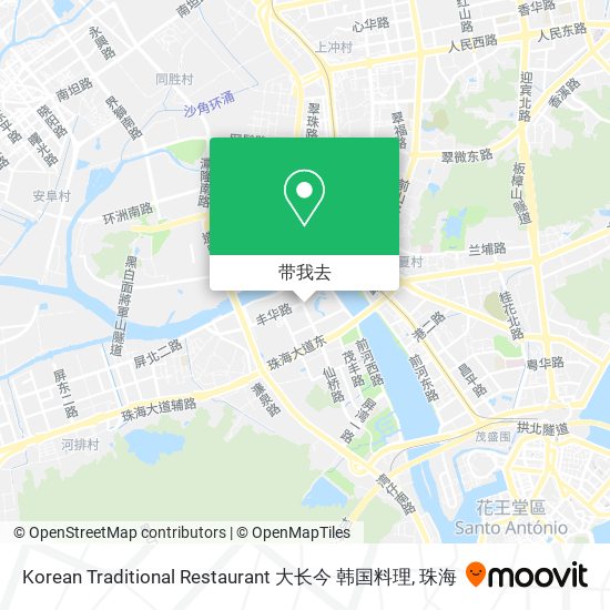 Korean Traditional Restaurant 大长今 韩国料理地图