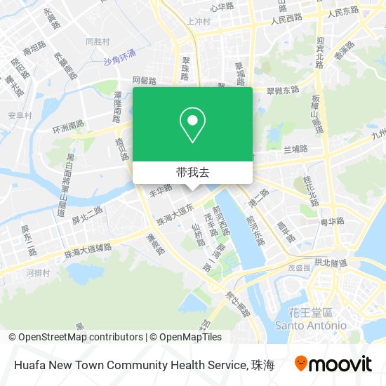 Huafa New Town Community Health Service地图