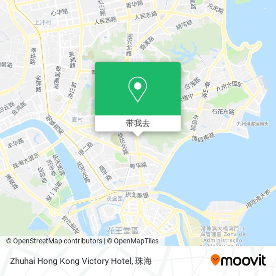 Zhuhai Hong Kong Victory Hotel地图