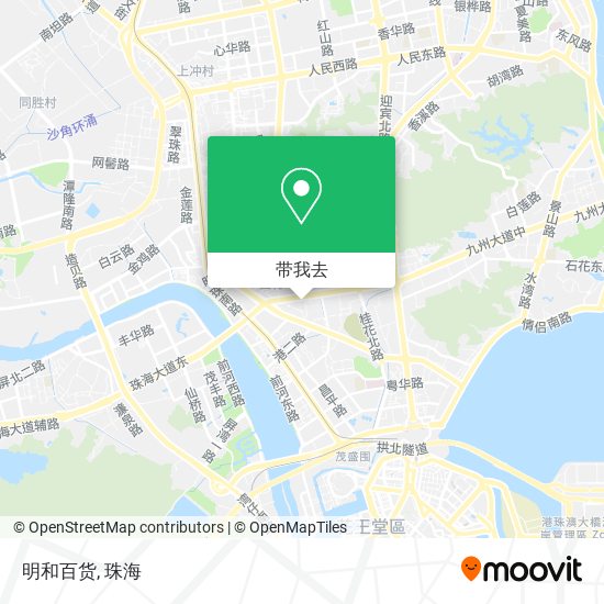 明和百货地图