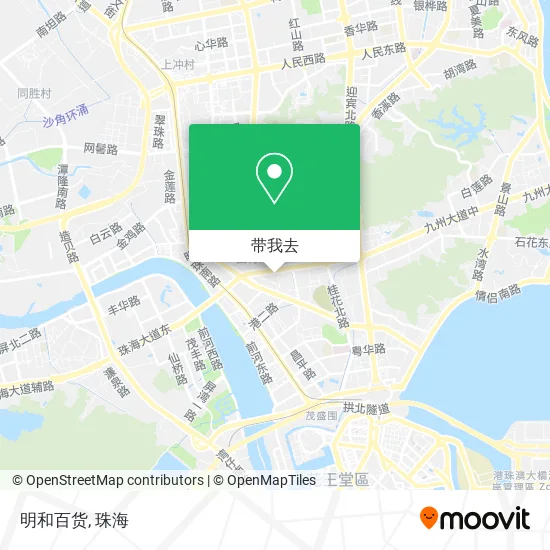 明和百货地图