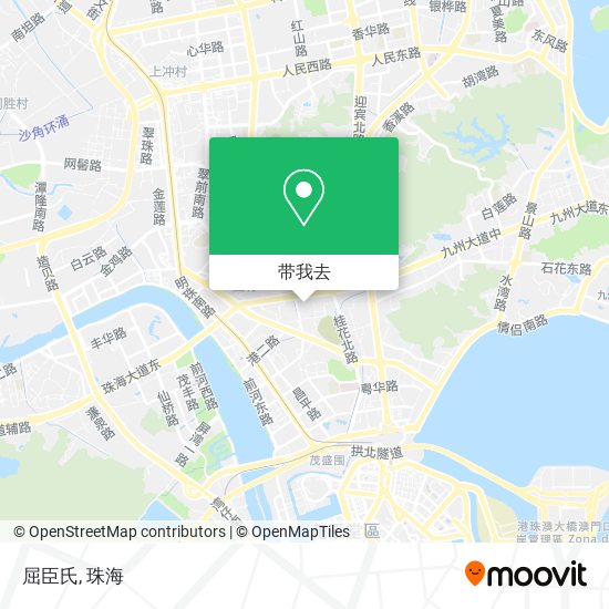 屈臣氏地图