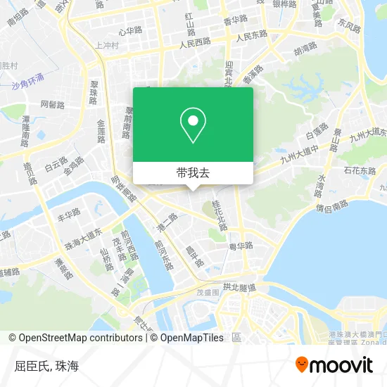 屈臣氏地图
