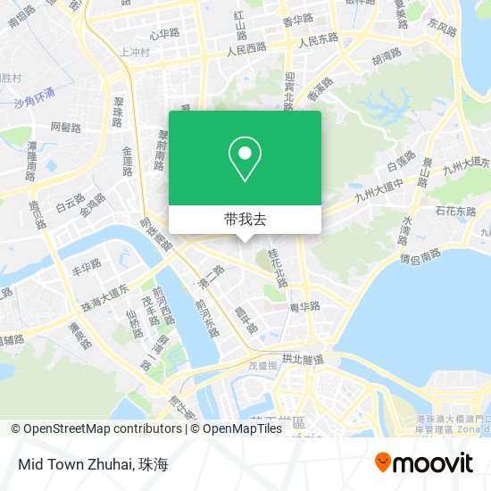 Mid Town Zhuhai地图