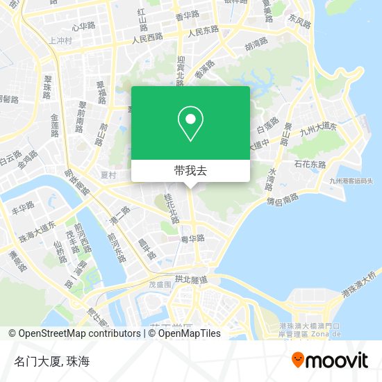 名门大厦地图