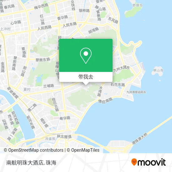 南航明珠大酒店地图