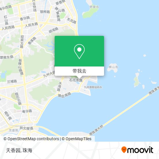 天香园地图