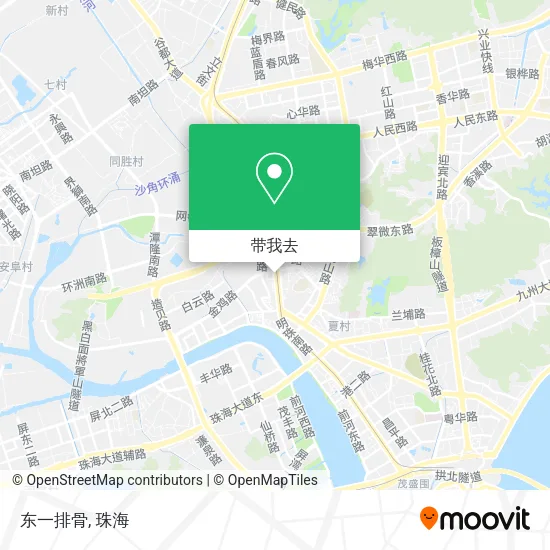 东一排骨地图