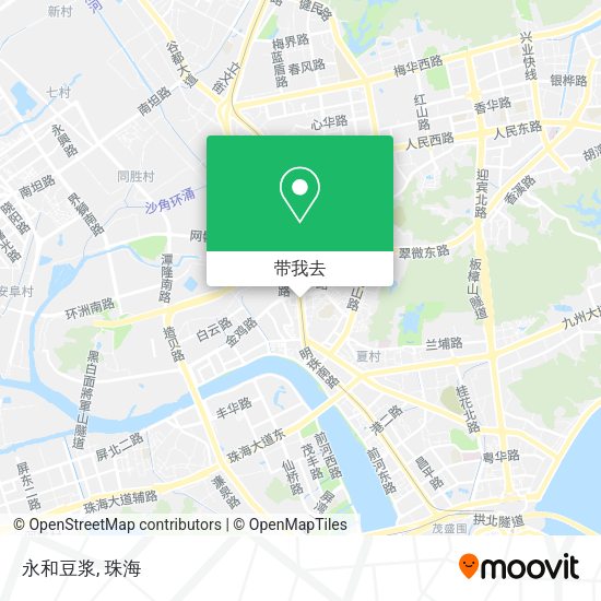 永和豆浆地图