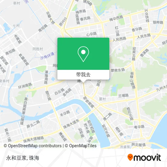 永和豆浆地图