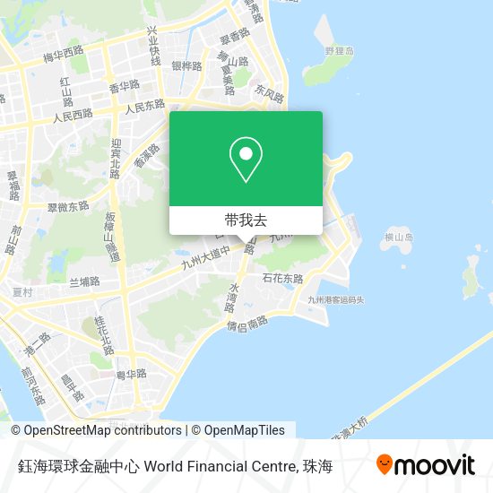 鈺海環球金融中心 World Financial Centre地图