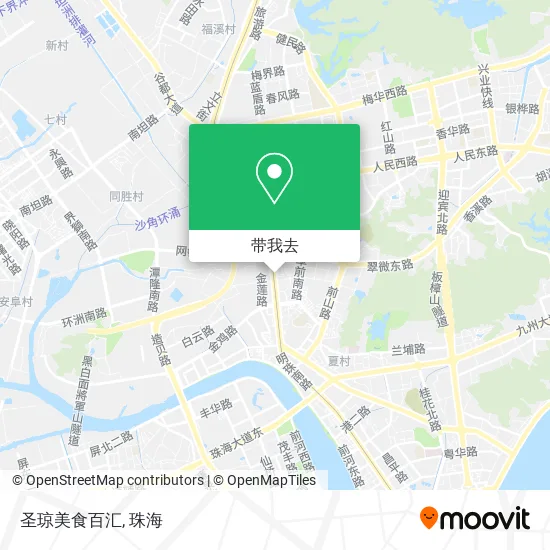 圣琼美食百汇地图