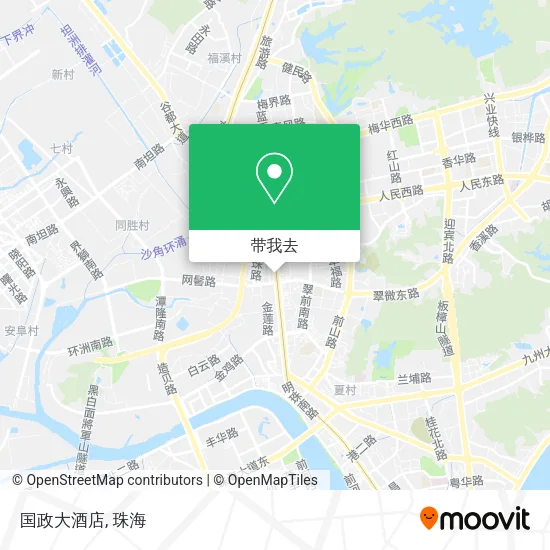 国政大酒店地图