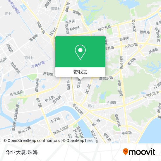 华业大厦地图